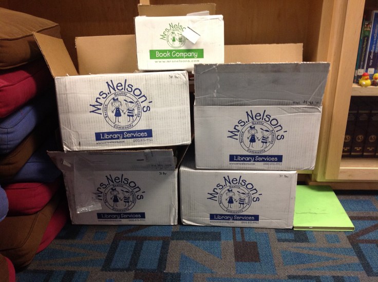 Four boxes and a mini box of fun fun fun!