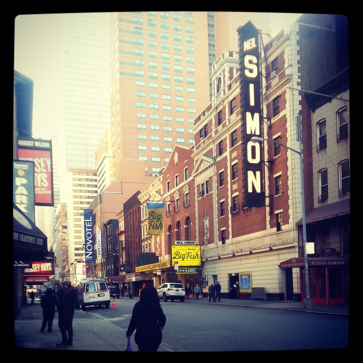 Connecticut is about 2.5 hours to NYC by train and I couldn't let that opportunity pass me by. As Drama Club Director here at SPAS I had to see BROADWAY as well as some other famous NYC sites. 